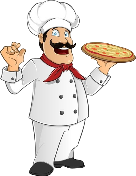 Chef Pizza Cartoon Transparence bg removed 1